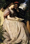 Anselm Feuerbach Paolo e Francesca oil painting on canvas